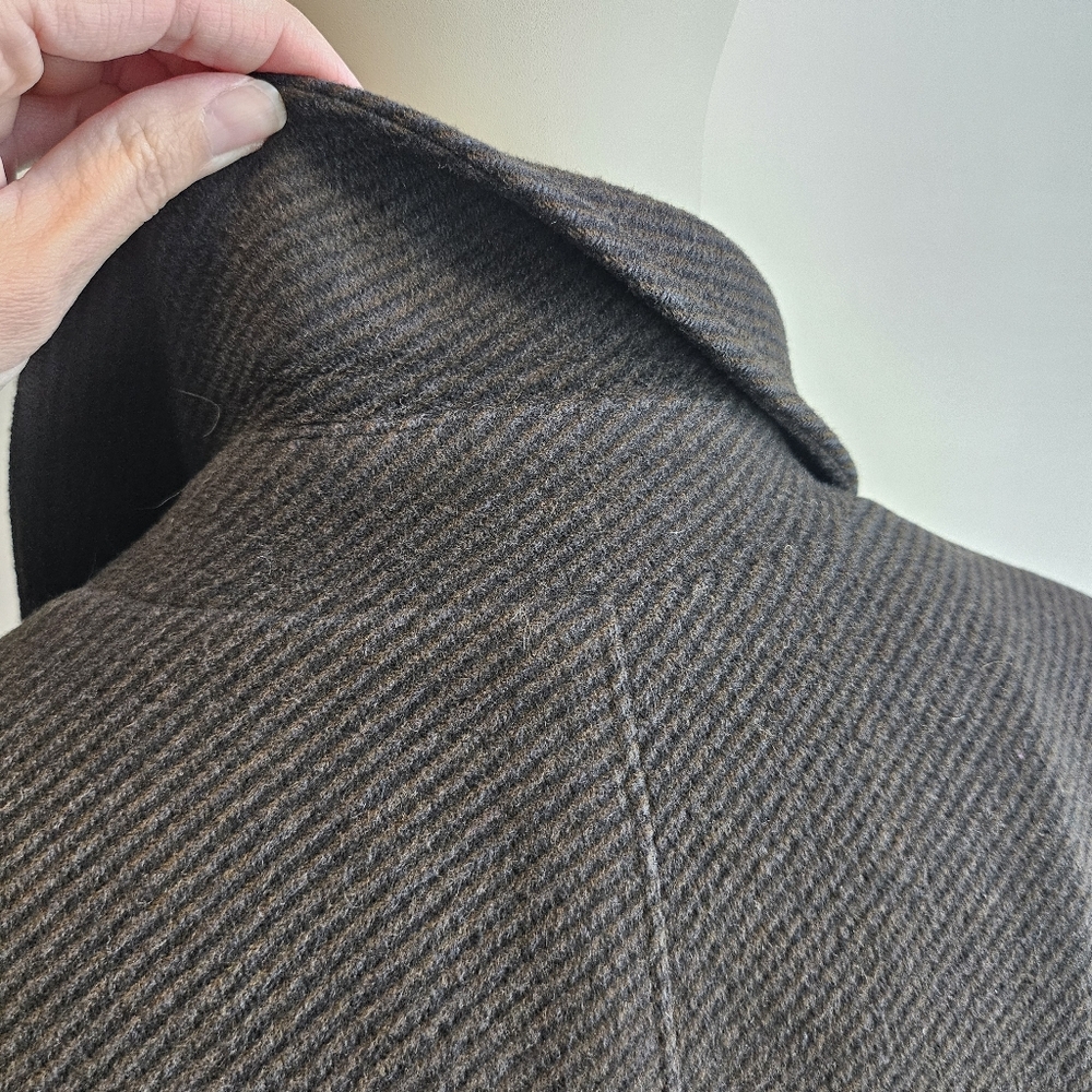 πΎ VINTAGE Tessuto Italiano BIELLA Wool Sport Coat Men's 44R US XL *Callout - Picture 8 of 16